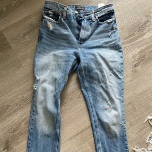 Abercrombie mom jeans